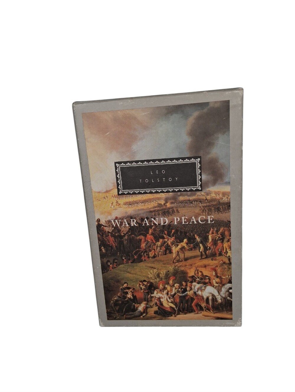 War and Peace a 3 Book Volume Set by Leo Tolstoy Everyman's Library